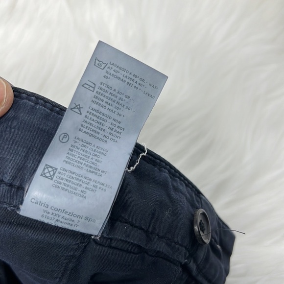 Department Five Prince Trousers Men’s Size 29 Navy Blue Pants Made In Italy - Picture 9 of 9